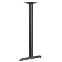 Flash Furniture 5'' x 22'' Restaurant Table T-Base with 3'' Dia. Bar Height Column XU-T0522-BAR-GG